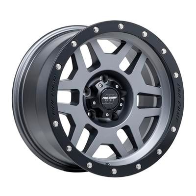 Pro Comp 41 Series Phaser Wheel, 17x9 with 5x5 Bolt Pattern - Graphite - 2641-7973